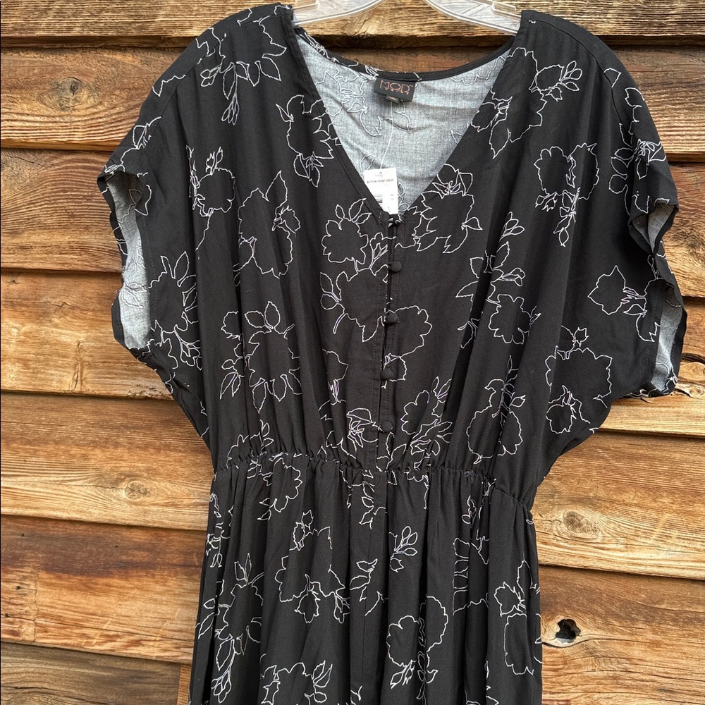Mod lusive button front dress